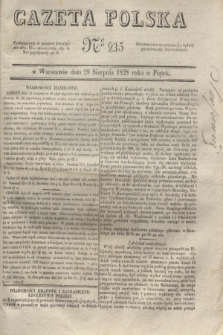 Gazeta Polska. 1828, № 235 (29 sierpnia)