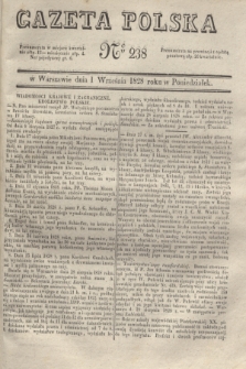 Gazeta Polska. 1828, № 238 (1 września)