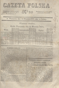 Gazeta Polska. 1828, № 249 (13 września)