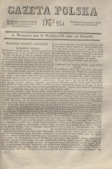 Gazeta Polska. 1828, № 254 (18 września)
