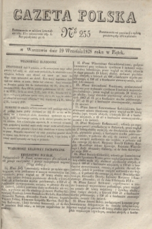 Gazeta Polska. 1828, № 255 (19 września)