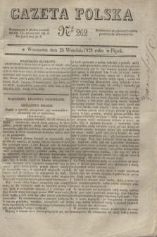 Gazeta Polska. 1828, № 262 (26 września)