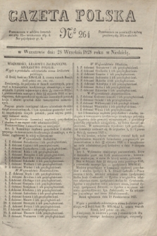 Gazeta Polska. 1828, № 264 (28 września)