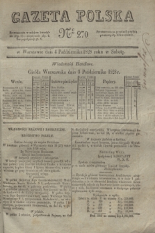 Gazeta Polska. 1828, № 270 (4 października)