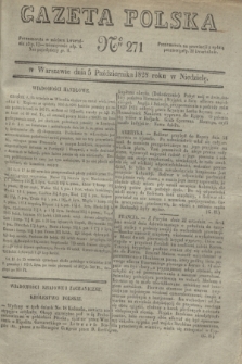 Gazeta Polska. 1828, № 271 (5 października)