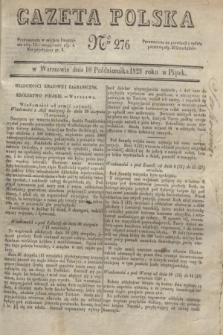 Gazeta Polska. 1828, № 276 (10 października)
