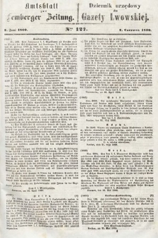 Amtsblatt zur Lemberger Zeitung = Dziennik Urzędowy do Gazety Lwowskiej. 1860, nr 127