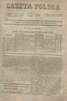 Gazeta Polska. 1828, № 288 (22 października)