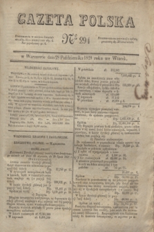 Gazeta Polska. 1828, № 294 (28 października)
