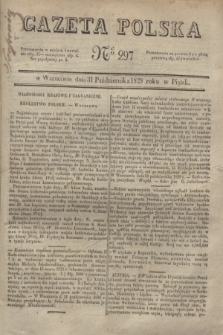 Gazeta Polska. 1828, № 297 (31 października)