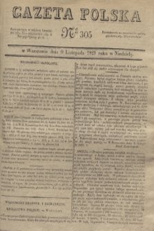 Gazeta Polska. 1828, № 305 (9 listopada)