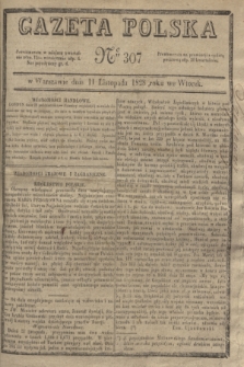 Gazeta Polska. 1828, № 307 (11 listopada)