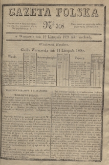 Gazeta Polska. 1828, № 308 (12 listopada)