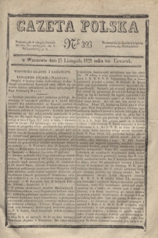Gazeta Polska. 1828, № 323 (27 listopada)