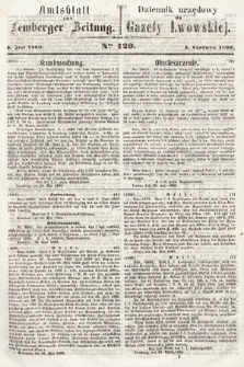 Amtsblatt zur Lemberger Zeitung = Dziennik Urzędowy do Gazety Lwowskiej. 1860, nr 129