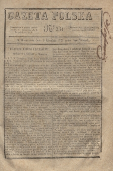 Gazeta Polska. 1828, № 334 (9 grudnia)