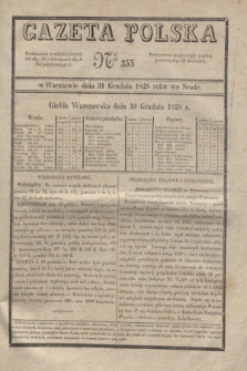 Gazeta Polska. 1828, № 355 (31 grudnia)