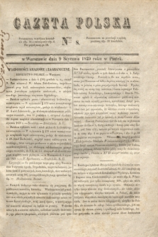 Gazeta Polska. 1829, Nro 8 (9 stycznia)