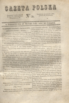 Gazeta Polska. 1829, Nro 28 (29 stycznia)