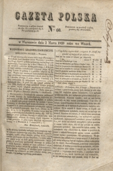 Gazeta Polska. 1829, Nro 60 (3 marca)