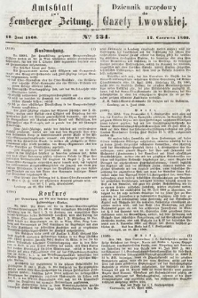 Amtsblatt zur Lemberger Zeitung = Dziennik Urzędowy do Gazety Lwowskiej. 1860, nr 134