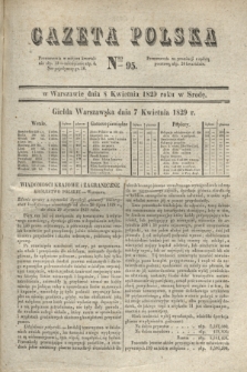 Gazeta Polska. 1829, Nro 95 (8 kwietnia)