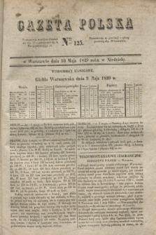 Gazeta Polska. 1829, Nro 125 (10 maja )