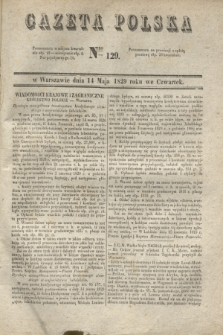 Gazeta Polska. 1829, Nro 129 (14 maja)