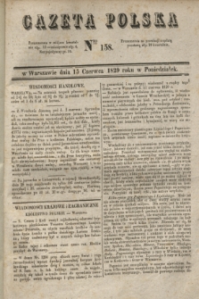 Gazeta Polska. 1829, Nro 158 (15 czerwca)