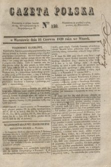 Gazeta Polska. 1829, Nro 159 (16 czerwca)