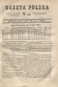 Gazeta Polska. 1829, Nro 179 (8 lipca)