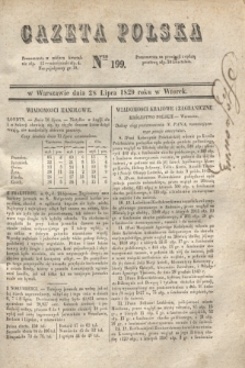 Gazeta Polska. 1829, Nro 199 (28 lipca)