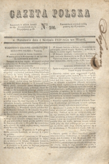Gazeta Polska. 1829, Nro 206 (4 sierpnia)