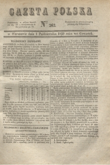 Gazeta Polska. 1829, Nro 262 (1 października)