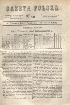 Gazeta Polska. 1829, Nro 264 (3 października)