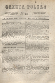 Gazeta Polska. 1829, Nro 266 (5 października)