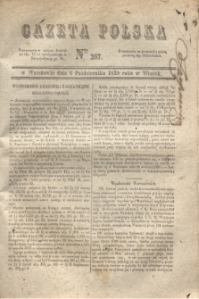 Gazeta Polska. 1829, Nro 267 (6 października)