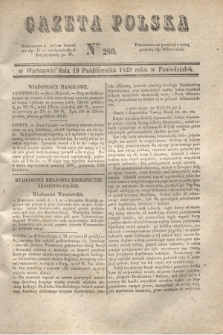 Gazeta Polska. 1829, Nro 280 (19 października)