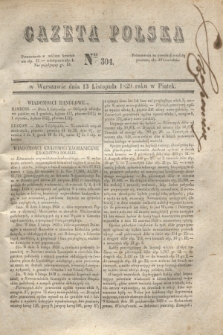 Gazeta Polska. 1829, Nro 304 (13 listopada)