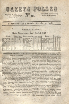 Gazeta Polska. 1829, Nro 323 (2 grudnia)
