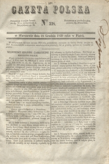 Gazeta Polska. 1829, Nro 338 (18 grudnia)