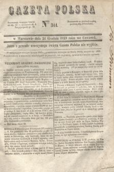 Gazeta Polska. 1829, Nro 344 (24 grudnia)