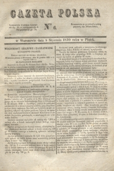 Gazeta Polska. 1830, Nro 6 (8 stycznia)