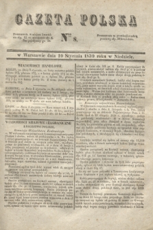 Gazeta Polska. 1830, Nro 8 (10 stycznia)