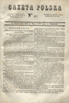 Gazeta Polska. 1830, Nro 117 (2 maja) + dod.