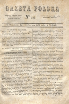 Gazeta Polska. 1830, Nro 156 (13 czerwca) + dod.