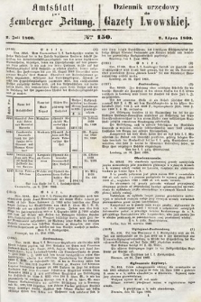 Amtsblatt zur Lemberger Zeitung = Dziennik Urzędowy do Gazety Lwowskiej. 1860, nr 150