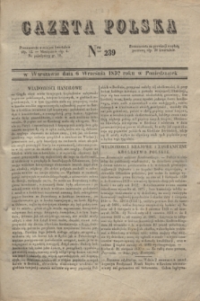 Gazeta Polska. 1830, Nro 239 (6 września)