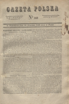Gazeta Polska. 1830, Nro 242 (10 września)