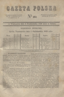 Gazeta Polska. 1830, Nro 264 (2 października)